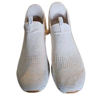 Skechers Womens Slip- Ins Size 10 Sand Textile Flex Step